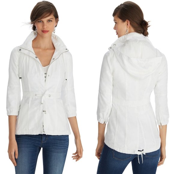 White House Black Market Jackets & Blazers - White House Black Market Lightweight Parka Spring Summer Jacket